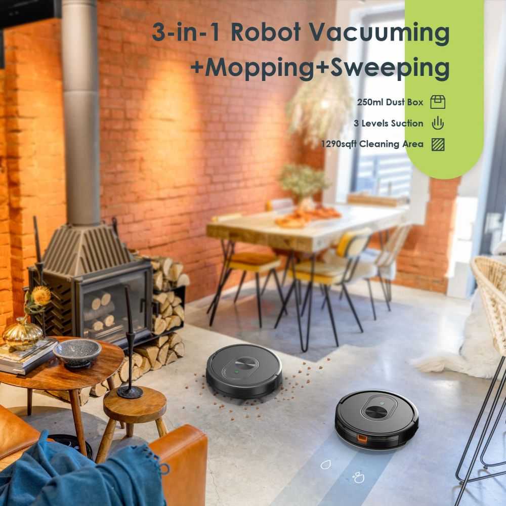 XIEBro Robot Vacuum and Mop Combo